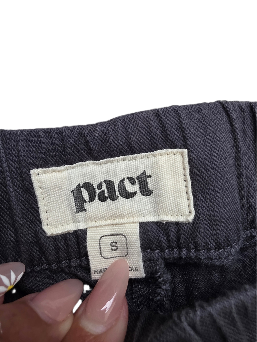 Pact Organic Cotton Daily Twill Pant Size Small - Picture 6 of 15
